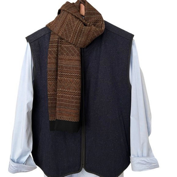 L.L. Bean Wool Sherpa Lined Outerwear Vest Navy Size XL - Picture 16 of 16